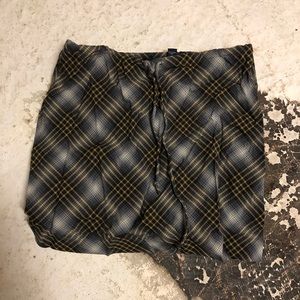 American eagle plaid skort